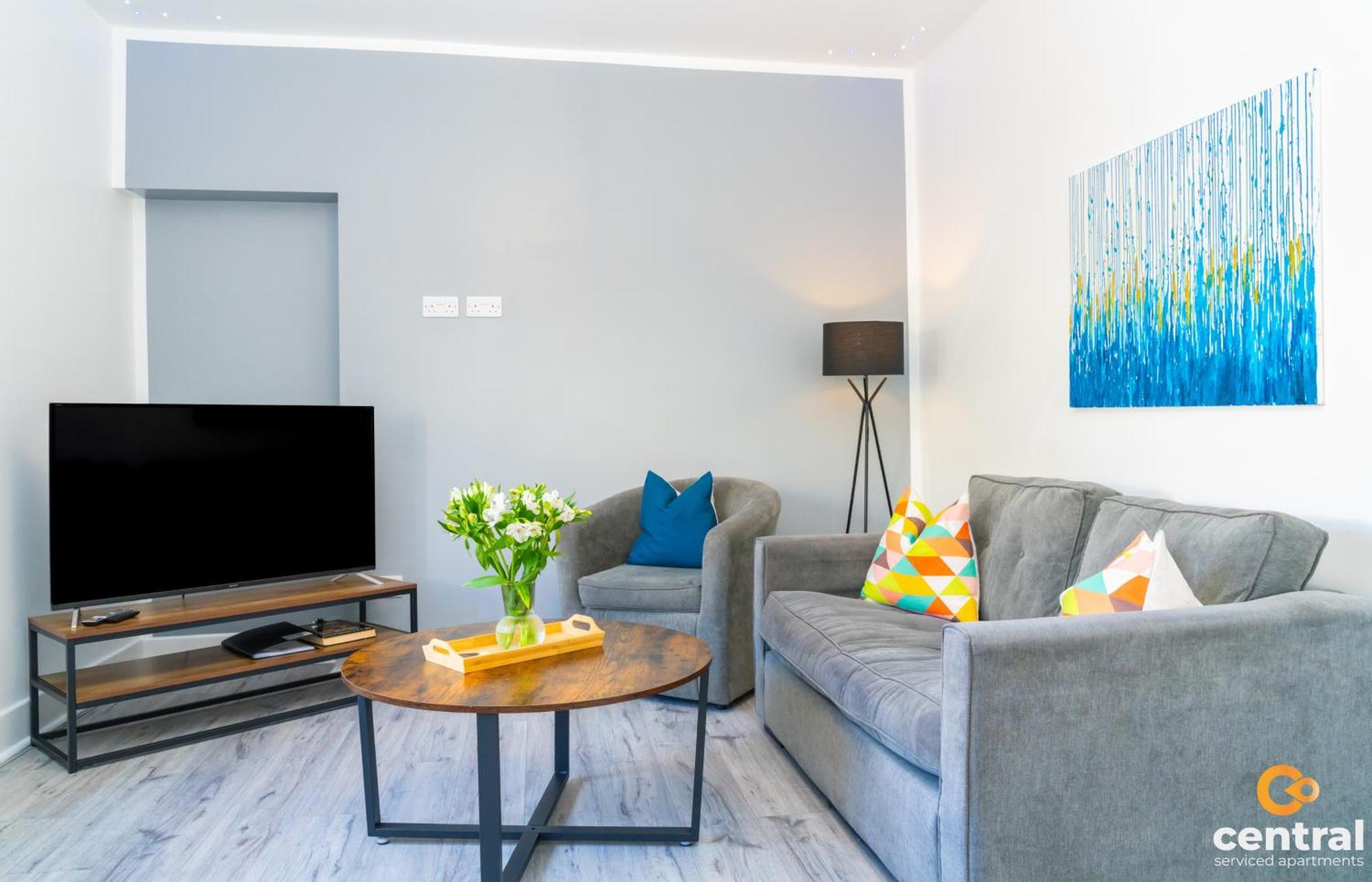 דאנדי Central Serviced Apartments - 2 Bedroom - Free Street Parking - Fast Wifi - Smart Tvs In All Rooms - Ground Level - Family Neighbourhood - 3 X Double Beds - Heating 24-7 - Trade Stays - Weekly & Monthly Offers מראה חיצוני תמונה